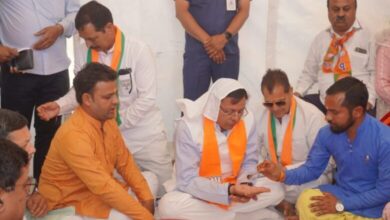 CM धामी ने आईडीपीएल हॉकी मैदान पहुंचकर किया भूमि पूजन