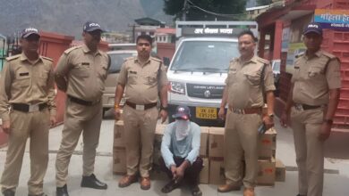 आचार संहिता में अवैध शराब को लगा रहा था पार, पुलिस ने कर लिया गिरफ्तार