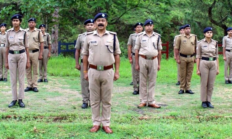 पुलिस लाईन में हुआ परेड का आयोजन पुलिस लाईन में हुआ परेड का आयोजन