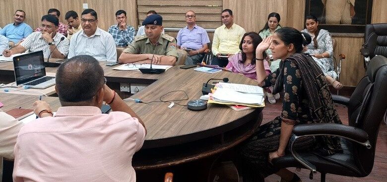 अधिकारियों को समय पर तैयारी पूर्ण करने के निर्देश अधिकारियों को समय पर तैयारी पूर्ण करने के निर्देश