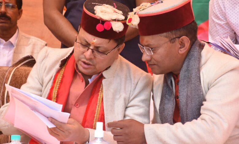 पुरोला विधायक ने जताया सीएम का आभार पुरोला विधायक ने जताया सीएम का आभार