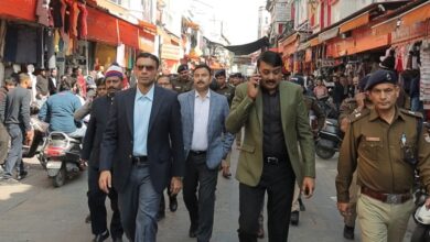 पल्टन बाजार में सीसीटीवी, पीए सिस्टम का विधिवत् शुभारम्भ