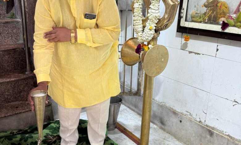 जनकल्याण की भावना से किया जलाभिषेक का आयोजन