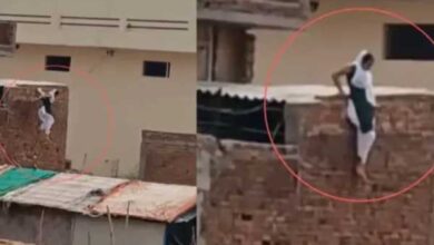 होटल में प्रेमी के साथ पहुंची महिला, पति ने पुलिस बुलाई, छत से कूदकर हुई फरार