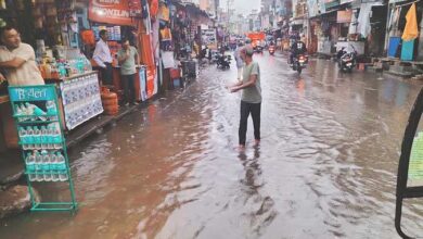 टनकपुर में भारी बारिश से जनजीवन अस्त-व्यस्त, जगह-जगह जलभराव