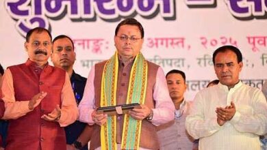 संस्कृत ग्रामों से बढ़ेंगे संस्कार : सीएम धामी