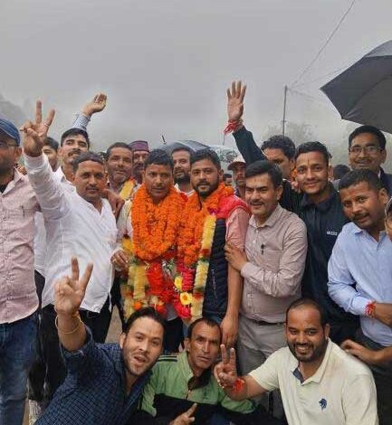 लमगड़ा में दो सीटों पर भाजपा का कब्जा