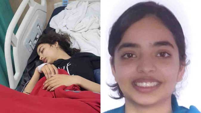 छात्रा को सांसों की मोहताज बनाने वाली कार का पता चला, युवती अब भी कोमा में – हुआ ब्रेन ऑपरेशन