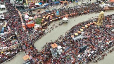 हरिद्वार कुंभ 2027 के लिए राज्य ने केंद्र से मांगा 3472 करोड़ का बजट, 150 वर्ग किमी में भव्य आयोजन की तैयारी हरिद्वार कुंभ 2027 के लिए राज्य ने केंद्र से मांगा 3472 करोड़ का बजट, 150 वर्ग किमी में भव्य आयोजन की तैयारी