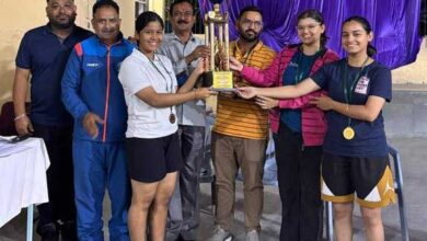 महिला वर्ग में देहरादून ने जीता बैडमिंटन टूर्नामेंट, पुरुष वर्ग में कुमाऊं रहा विजेता महिला वर्ग में देहरादून ने जीता बैडमिंटन टूर्नामेंट, पुरुष वर्ग में कुमाऊं रहा विजेता