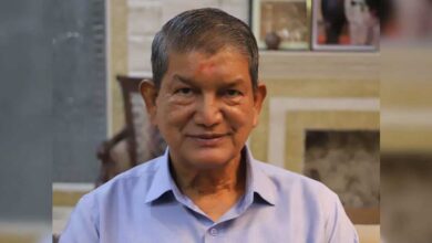 रील विवाद को लेकर पूर्व मुख्यमंत्री हरीश रावत का भाजपा मुख्यालय कूच