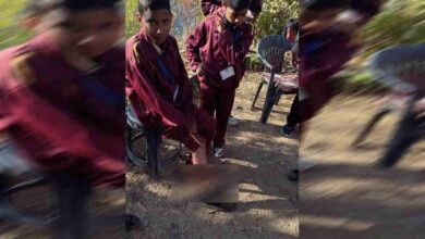 स्कूल जाते समय छात्र पर भालू का हमला, दोस्त की बहादुरी से बची जान
