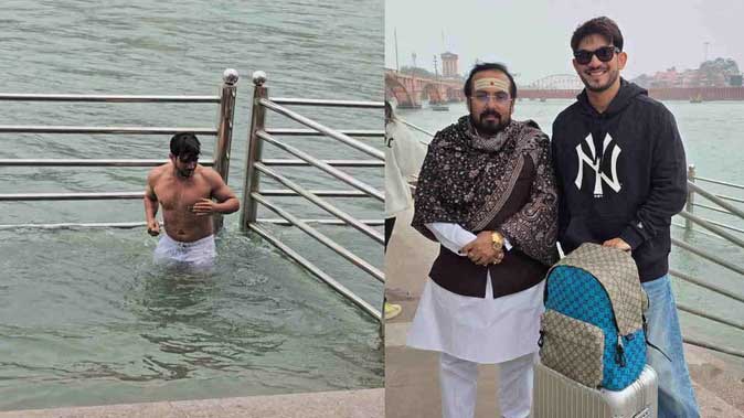 हरिद्वार में पौष पूर्णिमा पर अभिनेता अर्जुन बिजलानी ने गंगा में लगाई आस्था की डुबकी, बोले– “आज का दिन बेहद खास”