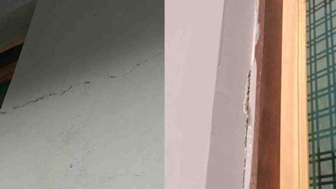 भटवाड़ी में निर्माण विस्फोट से पांच भवनों में दरारें, लोगों में दहशत भटवाड़ी में निर्माण विस्फोट से पांच भवनों में दरारें, लोगों में दहशत