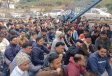 डिप्लोमा इंजीनियर गरजे, उत्तराखंड डिप्लोमा इंजीनियर्स महासंघ का अल्मोड़ा में धरना