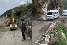 उत्तराखंड में बारिश से बढ़ी मुश्किलें, यमुनोत्री हाईवे पर जोखिमभरी आवाजाही; गंगोत्री मार्ग पर भी भूस्खलन